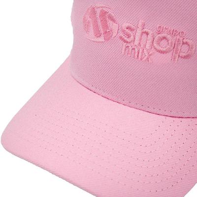 Bone Aba Curva Gruposhopmix Rosa