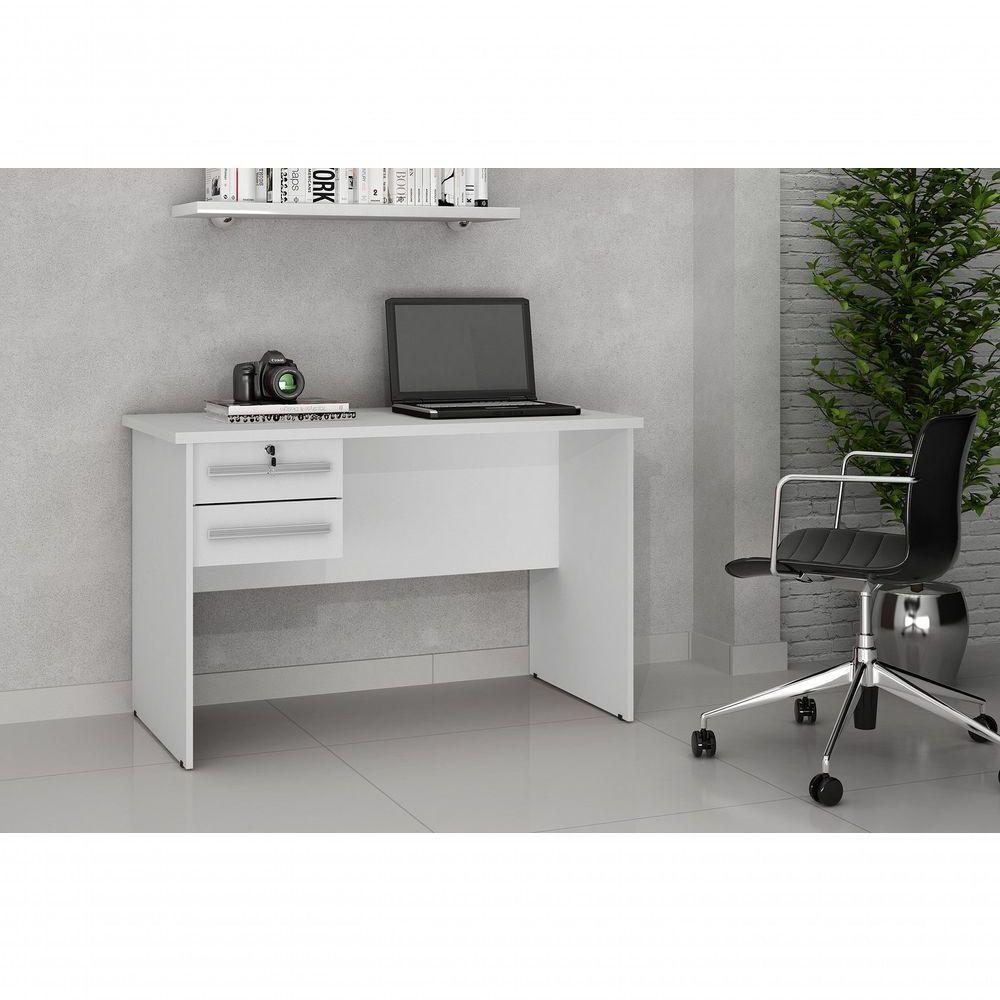 Escrivaninha Mesa Para Computador Byte 2 Gavetas Com Chave Valdemoveis - 2