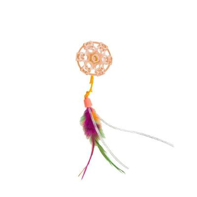 Bola De Brincar Para Gatos Com Catnip E Compartimento Para Petiscos - Laranja