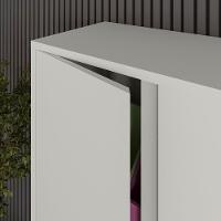 Armário Para Escritório 9 Prateleiras E 2 Portas Tundra - Fendi