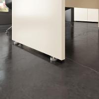 Mesa Para Escritório Com Tampo Duplo 25mm Tundra - Off White E Cedro - 6