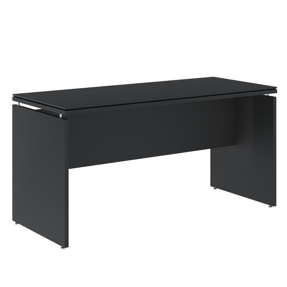 Mesa Para Escritório Com Tampo Duplo 25mm Tundra - Preto - 5