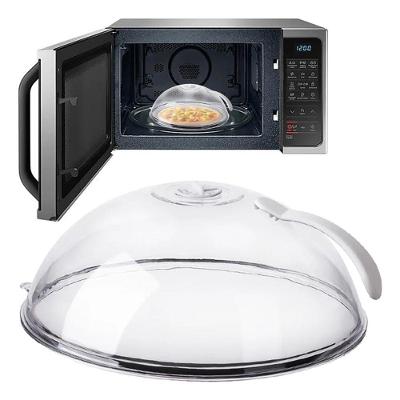 Tampa De Silicone Transparente Para Micro-ondas 200°c - Proteção Para Alimentos