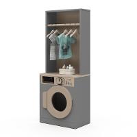 Lavanderia Infantil Diana Maquina De Lavar Com Cabideiro Cinza - 2