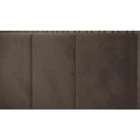 Cabeceira Casal Clara 1,40 Almofadada Sued Marrom