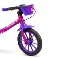 Bicicleta Equilíbrio Balance Sem Pedal Aro 12 Menina Nathor - 3