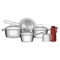 Jogo De Panelas Tramontina Allegra Inox 6 Peças - 1