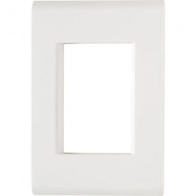 Placa 3 Postos Tramontina 4x2 Liz Branca