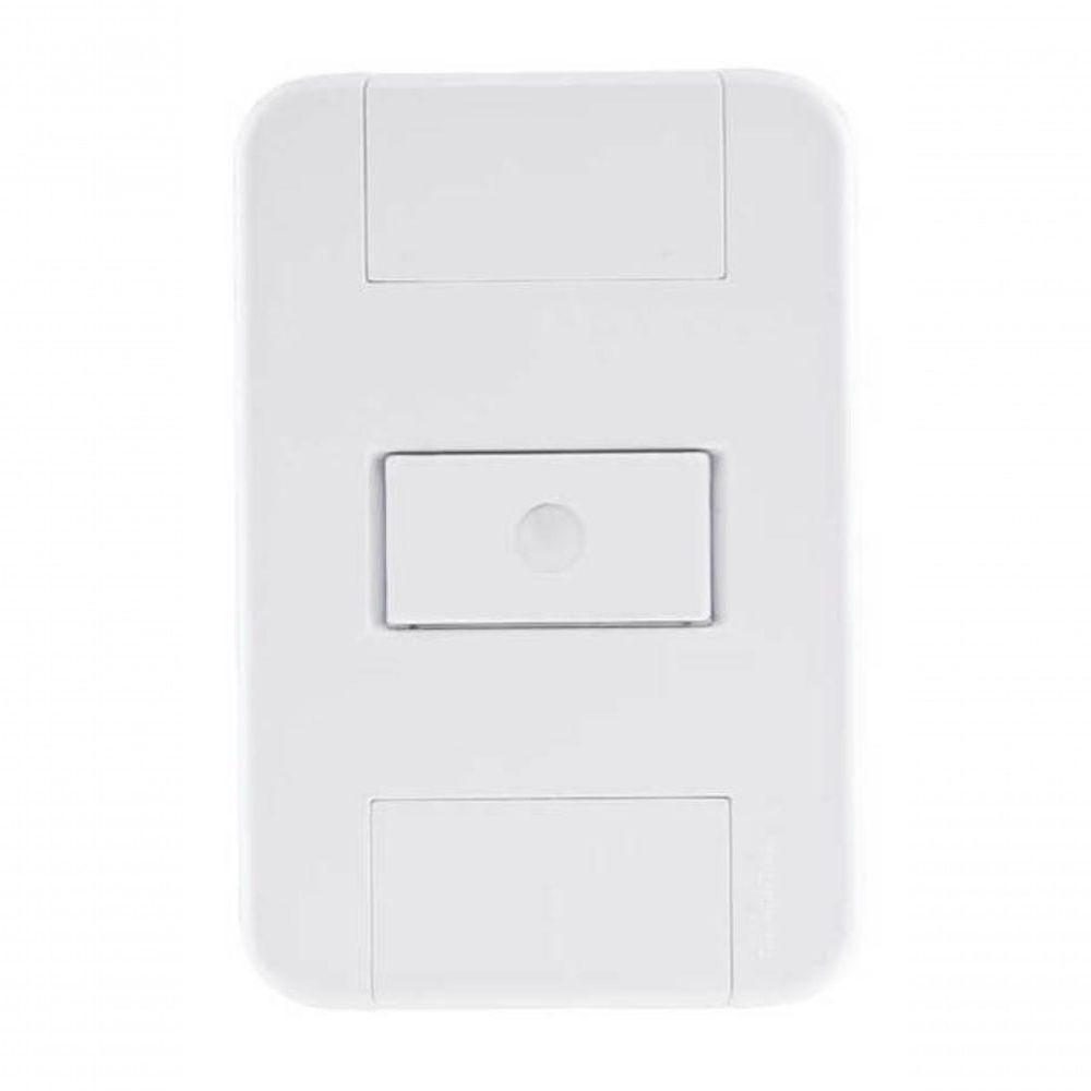 Conjunto Tampo Com 1 Furo 9,5mm Tramontina Tablet Branco - 1