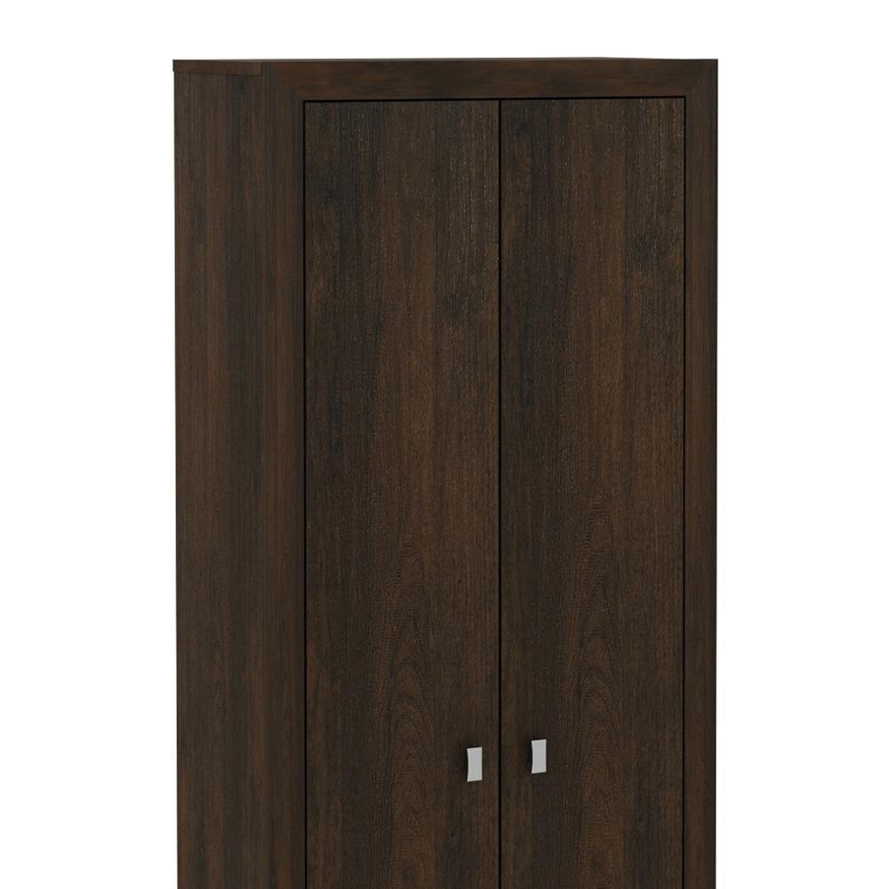 Armário Escritório Com 2 Portas Multimóveis Cr25015 Rustico - 3