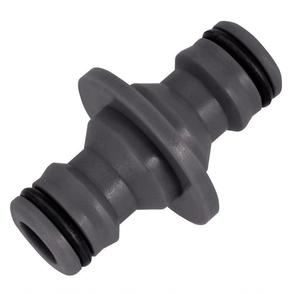 Conector De 2 Engates Rápidos Tramontina Para Mangueiras 1/2 5/8 3/4 - 1