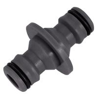 Conector De 2 Engates Rápidos Tramontina Para Mangueiras 1/2 5/8 3/4 - 1