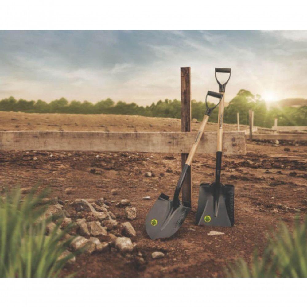 Pá De Bico Tramontina Em Aço Com Cabo De Madeira 71cm 470/20 - 2