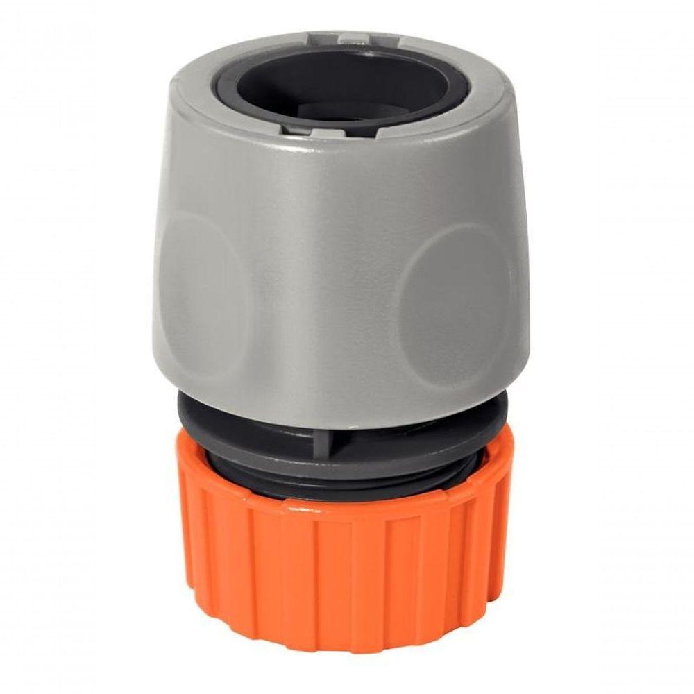 Engate Rápido Com Aquastop Tramontina Em Plástico Para Mangueira 1/2 - 1