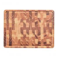 Tábua Tramontina Para Churrasco Retangular Em Madeira Muiracatiara Com Acabamento Em óleo 45x34cm - 1