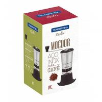 Moedor Para Café Tramontina Realce Em Inox Com Copo De Acrílico