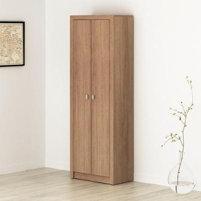 Armário para Escritório CR25015 2 Portas 4 Prateleiras MDP 60 X 171,5 X 31,8 Amêndoa