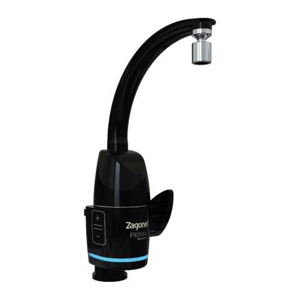 Torneira Eletrônica Prima 220 Volts Preta - 5500 Watts - Zagonel - 1