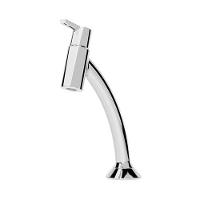 Torneira Lavatório Curva Cromado - Blukit - 1