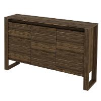 Balcão Escritório Com 3 Portas Multimóveis Cr25044 Nogal - 5