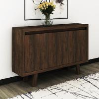 Balcão Escritório Com 3 Portas Multimóveis Cr25028 Rustico - 1