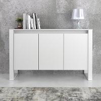 Balcão Escritório Com 3 Portas Multimóveis Cr25044 Branco - 1