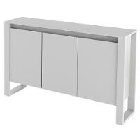 Balcão Escritório Com 3 Portas Multimóveis Cr25044 Branco - 5