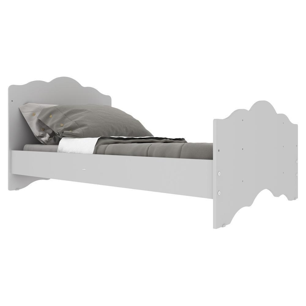 Berço Americano 3 Em 1 Para Colchão 70 X 130 Cm Nuvem Multimóveis Branco - 3