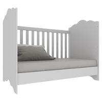 Berço Americano 3 Em 1 Para Colchão 70 X 130 Cm Nuvem Multimóveis Branco - 5