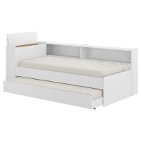 Bicama Com Baú Para Colchão 78 X 188 Cm Multimóveis Branca - 1