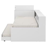 Bicama Com Baú Para Colchão 78 X 188 Cm Multimóveis Branca - 7