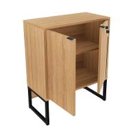 Balcão Escritório Com Chave Cr25051 Amendoa/Preto - 2