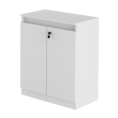 Balcão Escritório Com Chave Multimóveis Vcr25046 Branco Branco