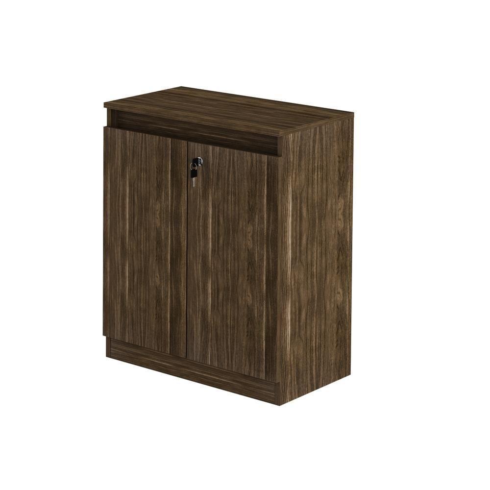 Balcão Escritório Com Chave Multimóveis Cr25046 Nogal - 4