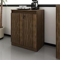 Balcão Escritório Com Chave Multimóveis Cr25046 Nogal - 1