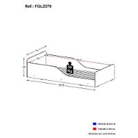 Cama Infantil Montessoriana P/ Colchão 70 X 150 Cm Square Multimóveis Fgl2379 Branca - 2