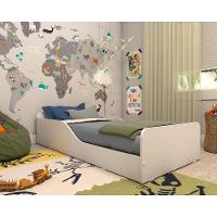 Cama Infantil Montessoriana P/ Colchão 70 X 150 Cm Square Multimóveis Fgl2379 Branca