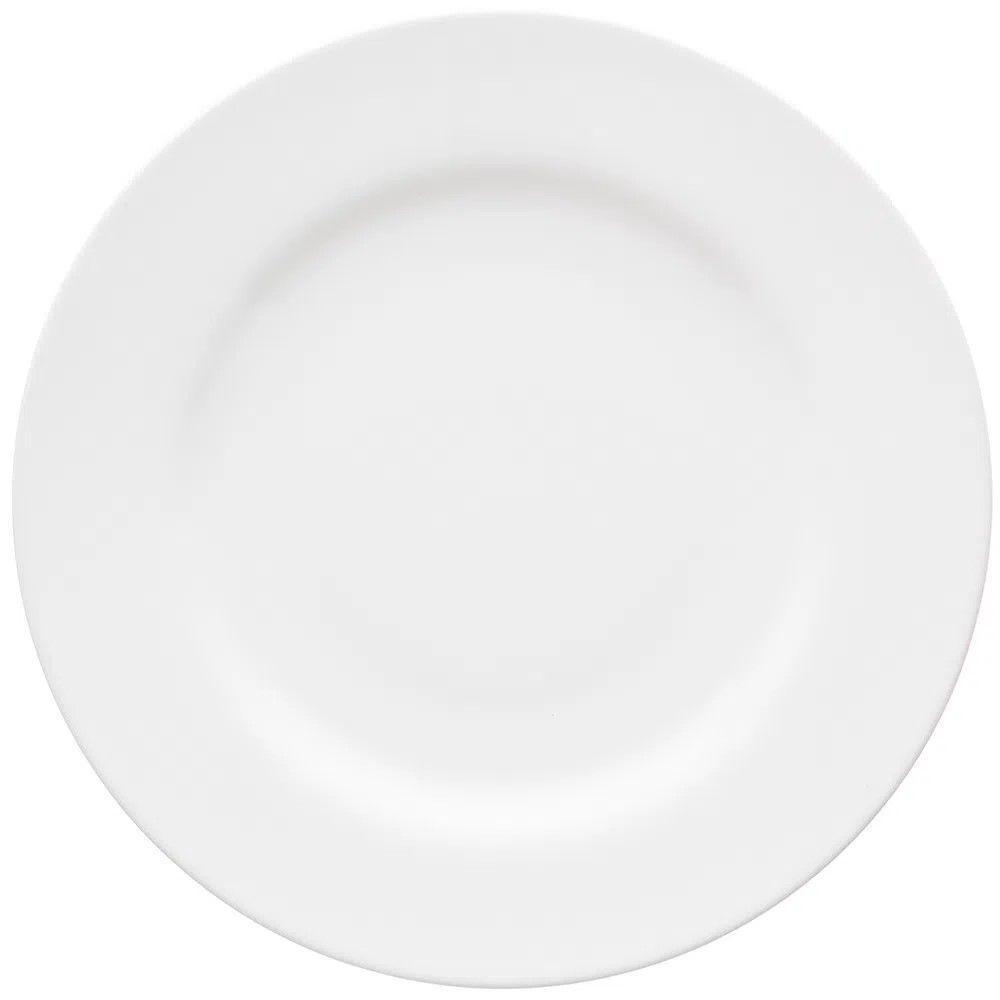 Conjunto De Pratos Rasos 06 Peças Flamingo White Oxford - 3