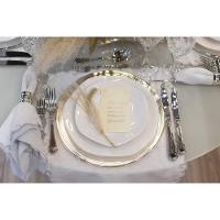 Conjunto De Pratos Fundos 06 Peças Ryo White Oxford