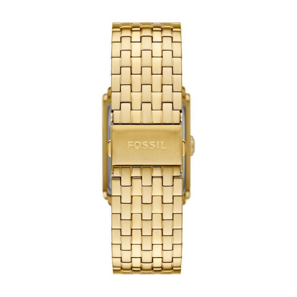 Relógio Fossil Masculino Carraway Dourado - Fs6009-1dn Fs6009-1dn - 3