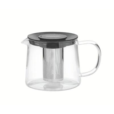 Bule Chá Em Vidro E Aço Inox Com Infusor 900 Ml 61762/090