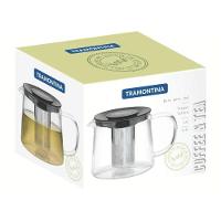 Bule Chá Em Vidro E Aço Inox Com Infusor 900 Ml 61762/090 - 4