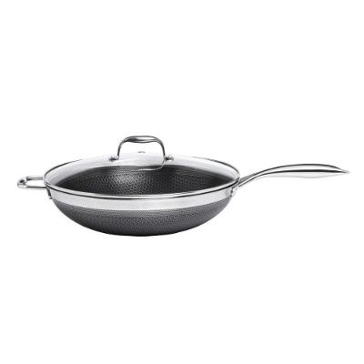 Panela Wok Com Cabo Cookingpro Hive 34 Cm 7,5 L