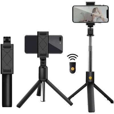 Bastão De Selfie Com Tripé Para Celular Com Controle