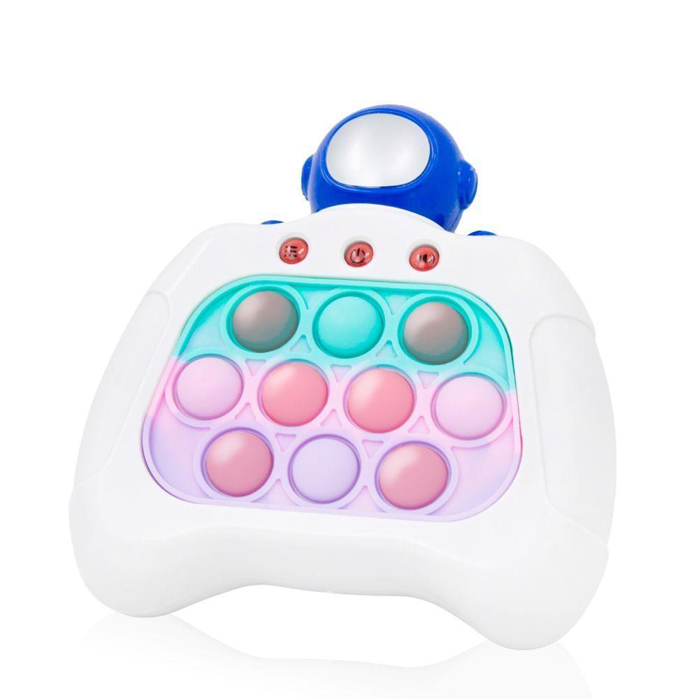Brinquedo Pop It Eletrônico Mini Gamer Anti Stress Com Som Educativo Modelo Astronauta - 1