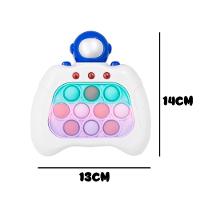 Brinquedo Pop It Eletrônico Mini Gamer Anti Stress Com Som Educativo Modelo Astronauta - 5