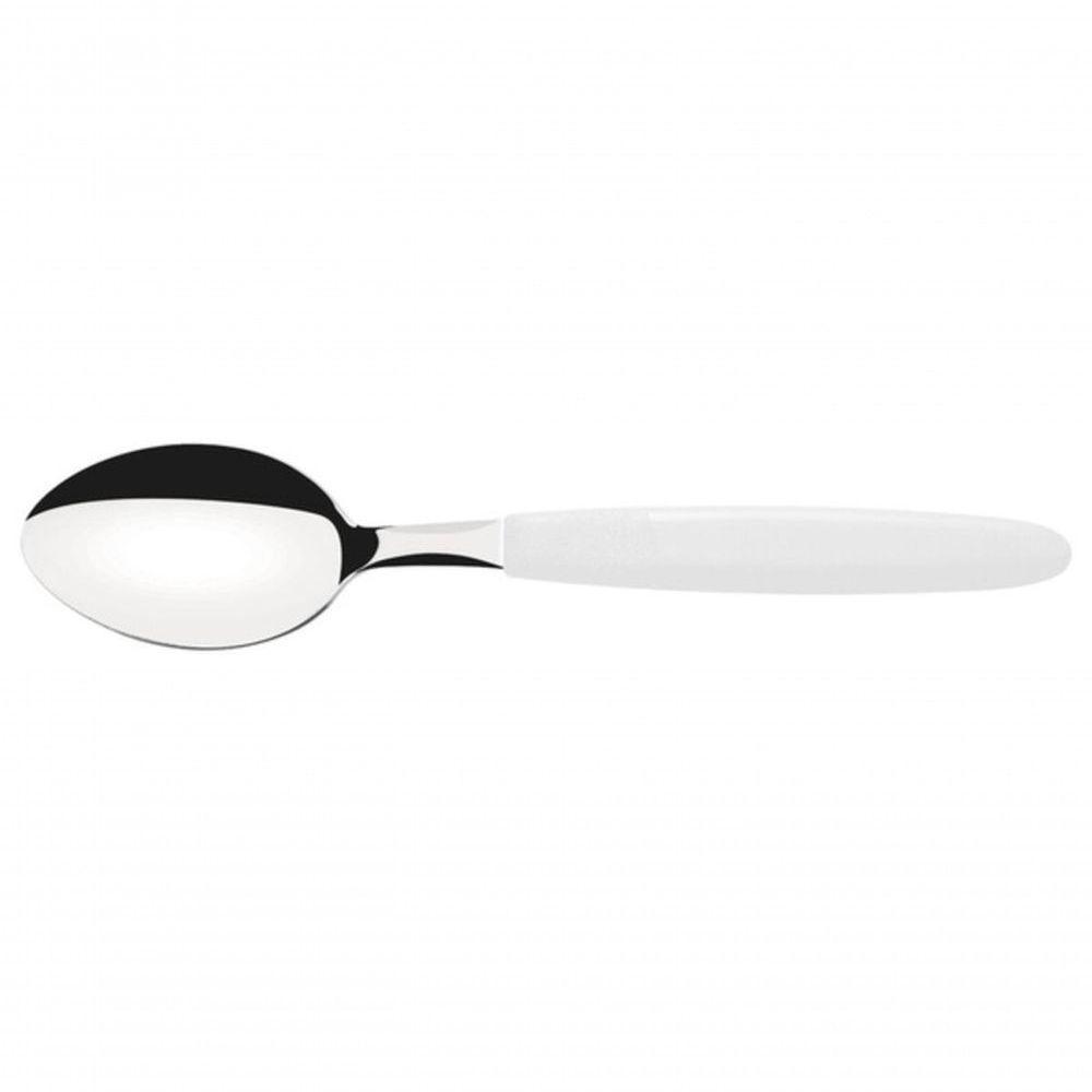 Colher De Mesa Tramontina Ipanema Inox Branca - 1