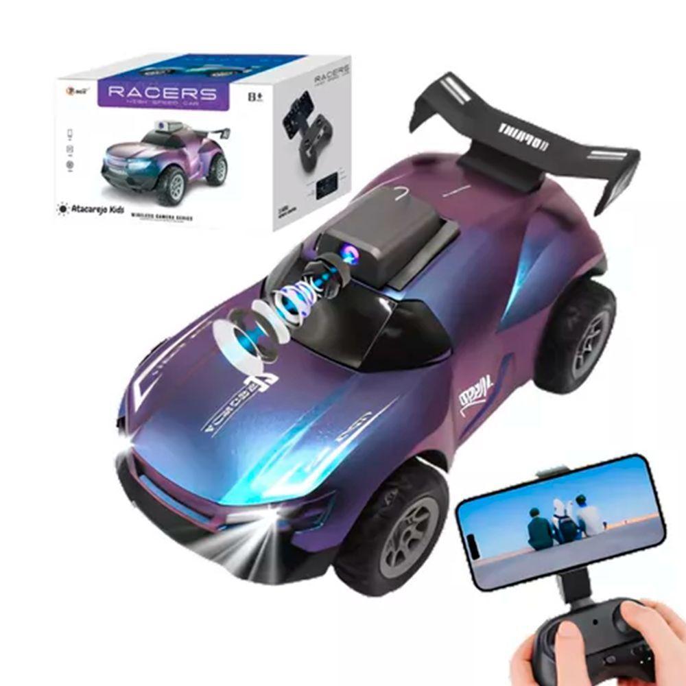 Carrinho Controle Remoto Com Câmera Wifi Carro Recarregavel Cor Gradiente - 1