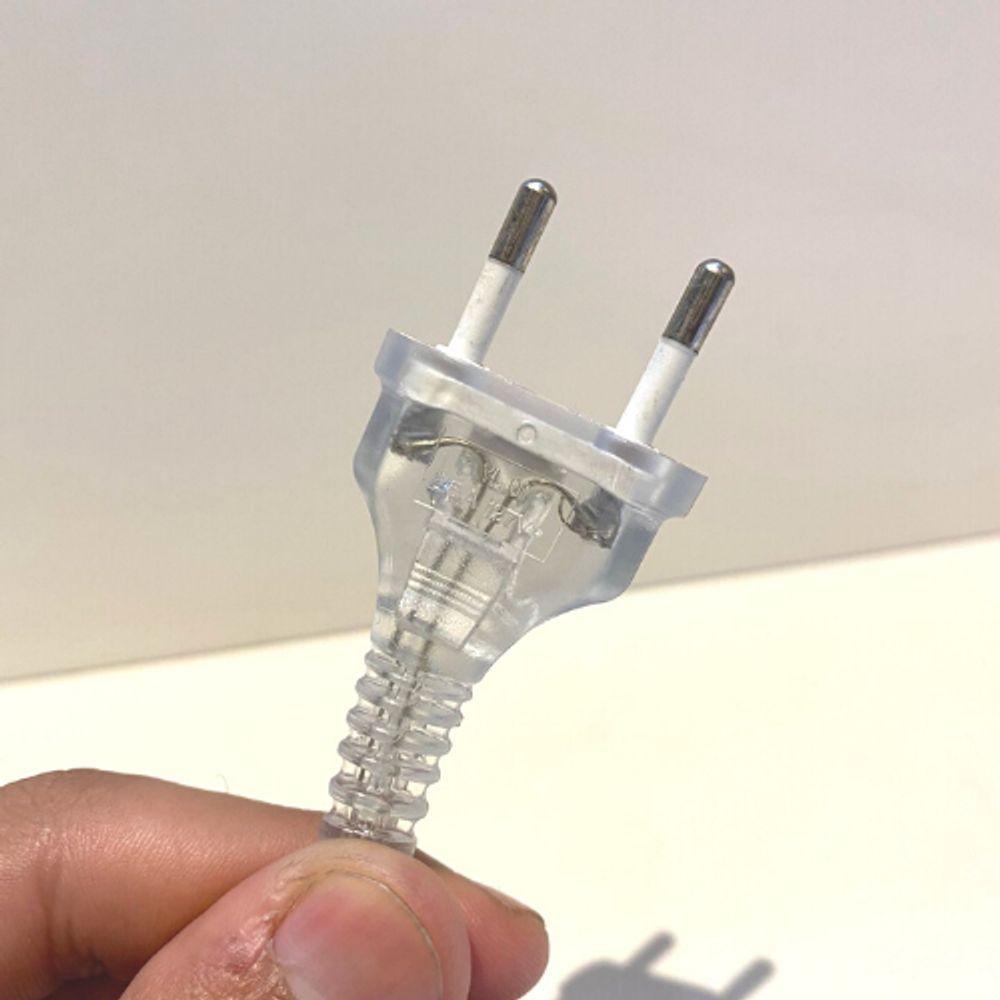 Cordão Com 100 Lampadas De Led Formato Pequena Gota 10 Metros Fio Crystal Banco Frio - 5