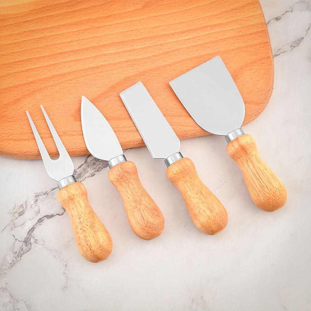 Conjunto Jogo De Utensílios Queijo Inox 4 Peças Gourmet - 3